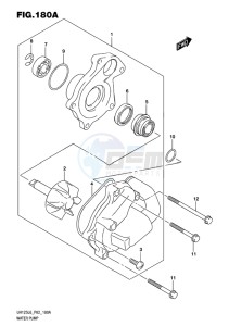 UH125 ABS BURGMAN EU drawing WATER PUMP