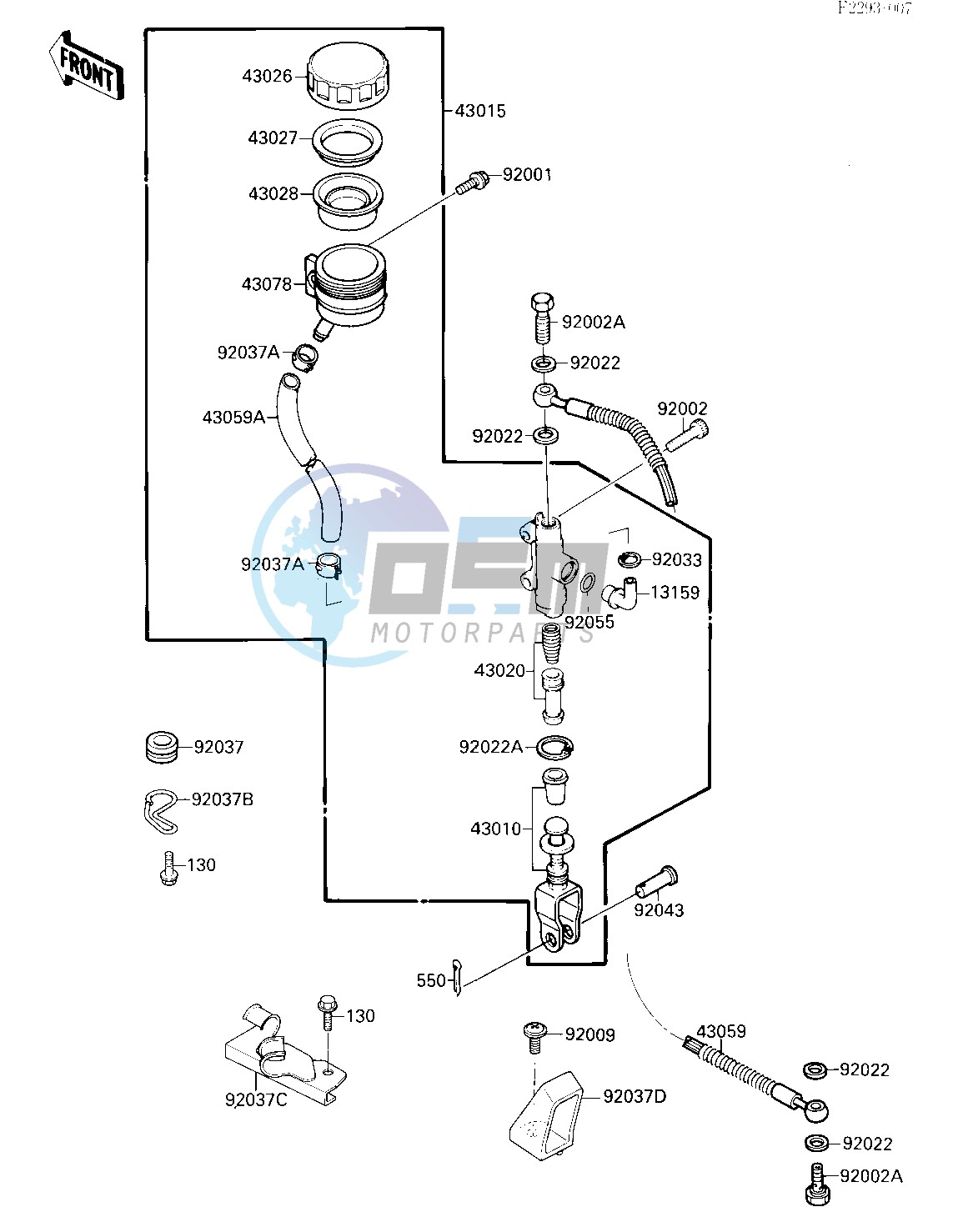 REAR MASTER CYLINDER