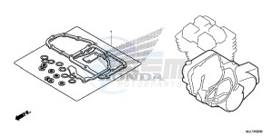 NC750DE Integra - NC750D Europe Direct - (ED) drawing GASKET KIT B