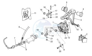 V7 Special 750 drawing Rear brake caliper