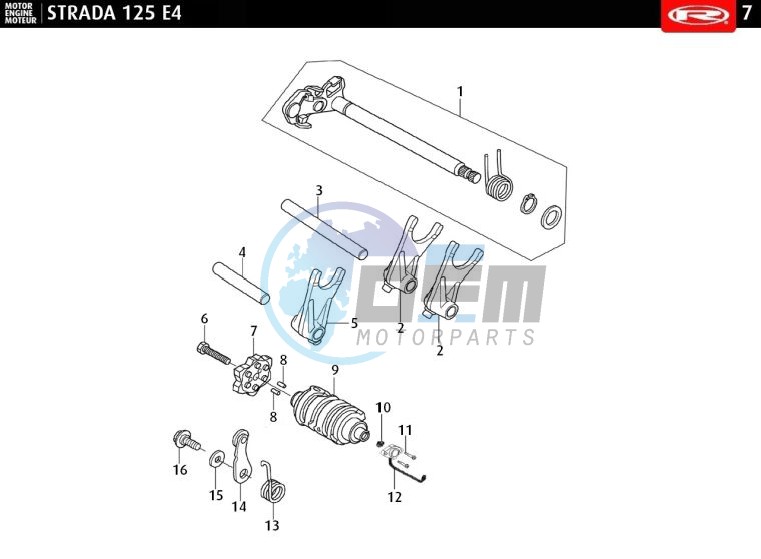 SELECTOR SHAFT