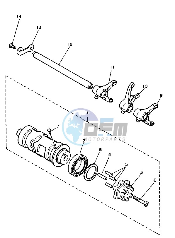 SHIFT CAM-FORK