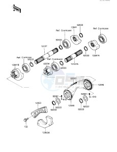 KL 250 D [KLR250] (D4-D6) [KLR250] drawing BALANCER