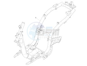 Liberty iGet 50 4T 3V (NAFTA) drawing Frame/bodywork