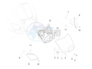 GTS 300 SUPER IE ABS E4 (APAC) drawing Rear headlamps - Turn signal lamps