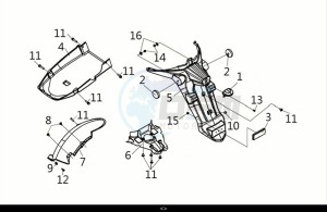 HD 300I ABS (LS30W2-EU) (E5) (M1) drawing RR. FENDER