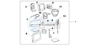 CBF600N9 Europe Direct - (ED) drawing NAVI