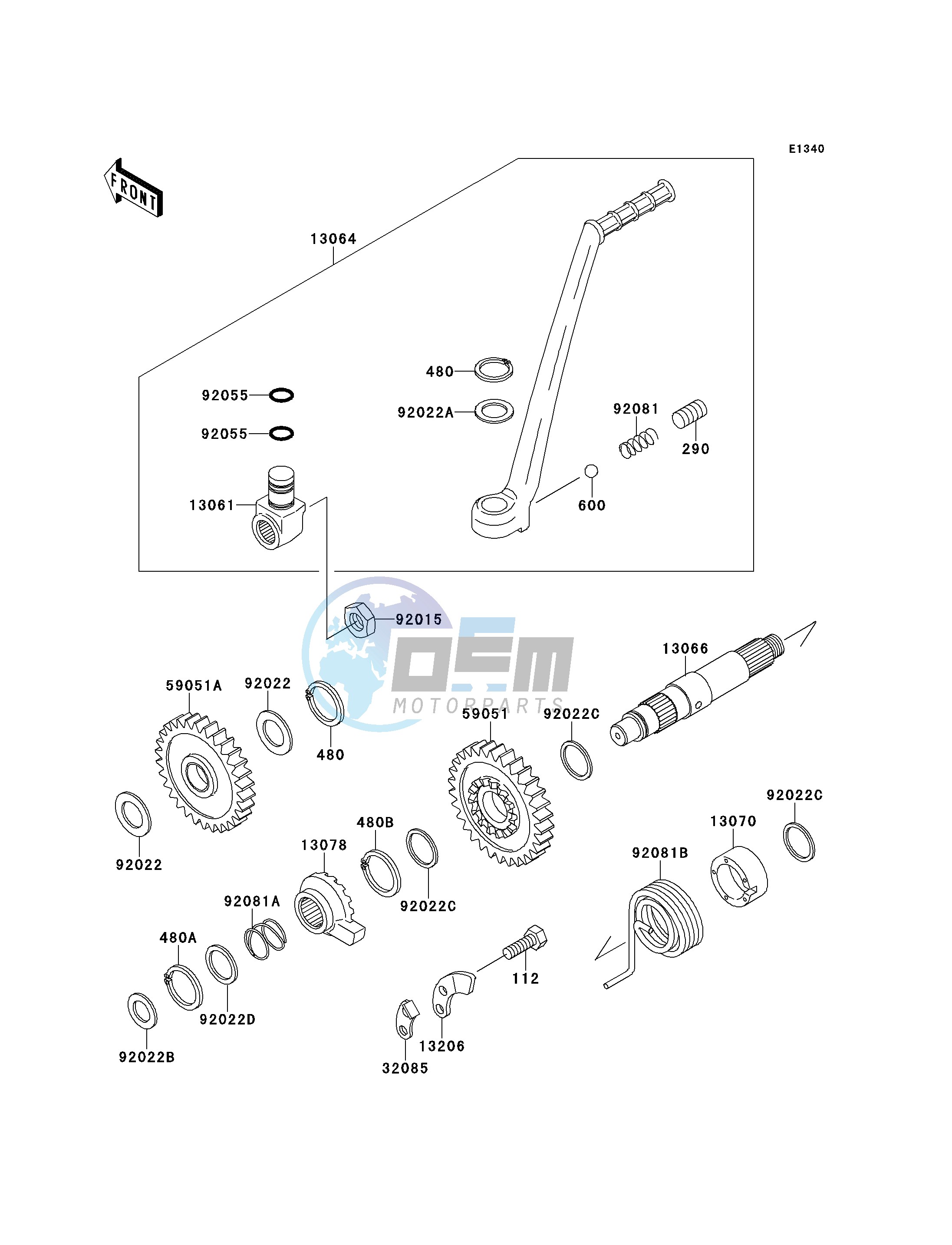 KICKSTARTER MECHANISM