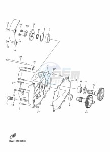 YFZ50 (BW4G) drawing TRANSMISSION