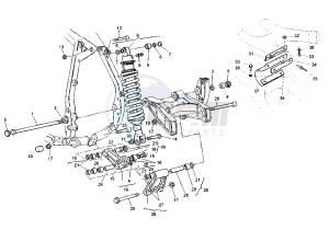 GRAND CANYON 900 drawing REAR SHOCK ABSORBER