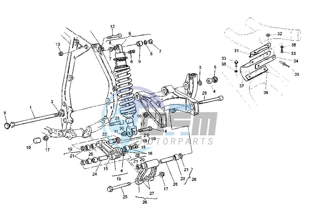 REAR SHOCK ABSORBER