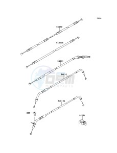 Z750R ABS ZR750PBF FR GB XX (EU ME A(FRICA) drawing Cables