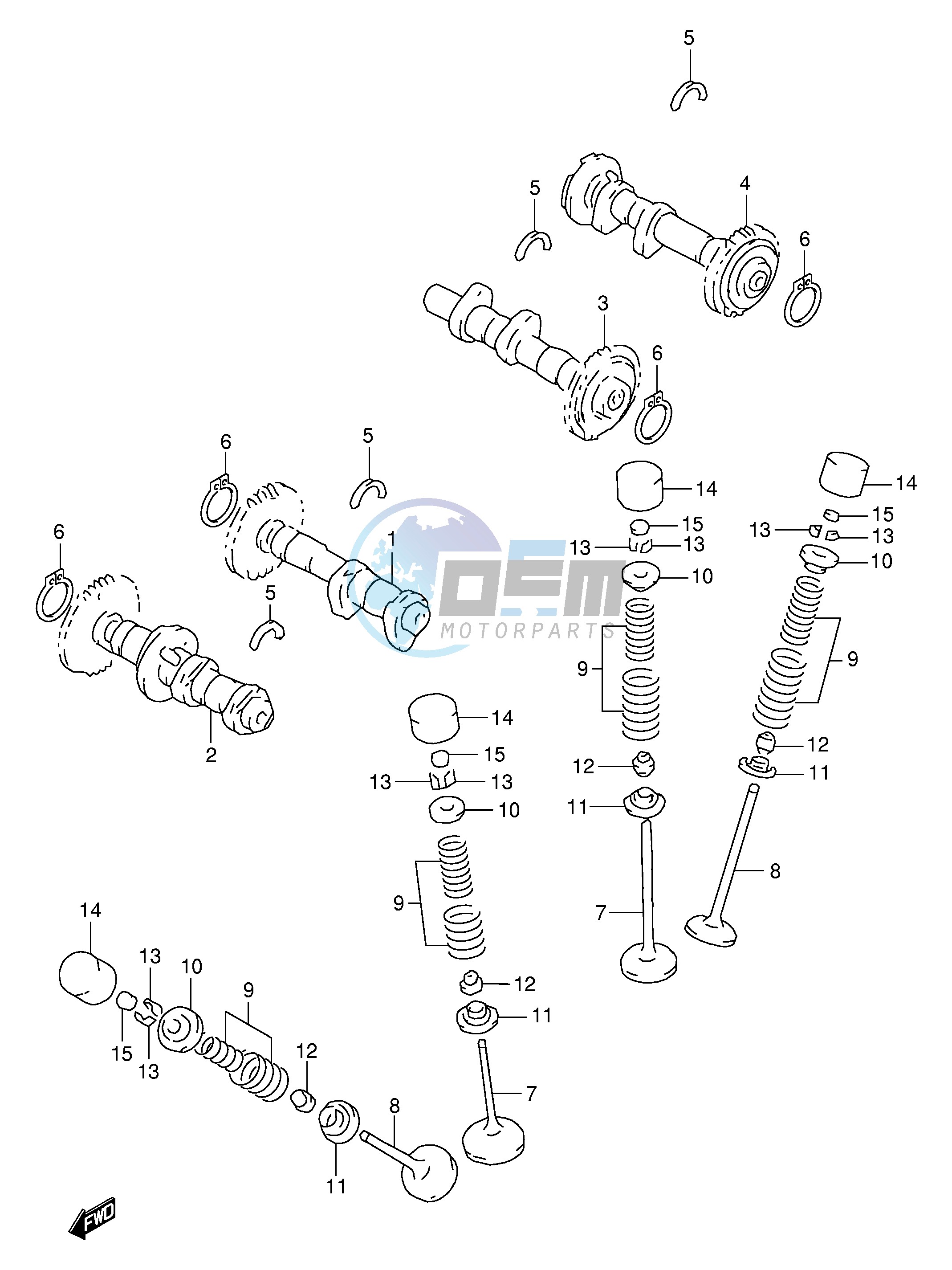 CAM SHAFT   VALVE