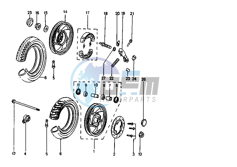 WHEELS LELEU-FACOMSA