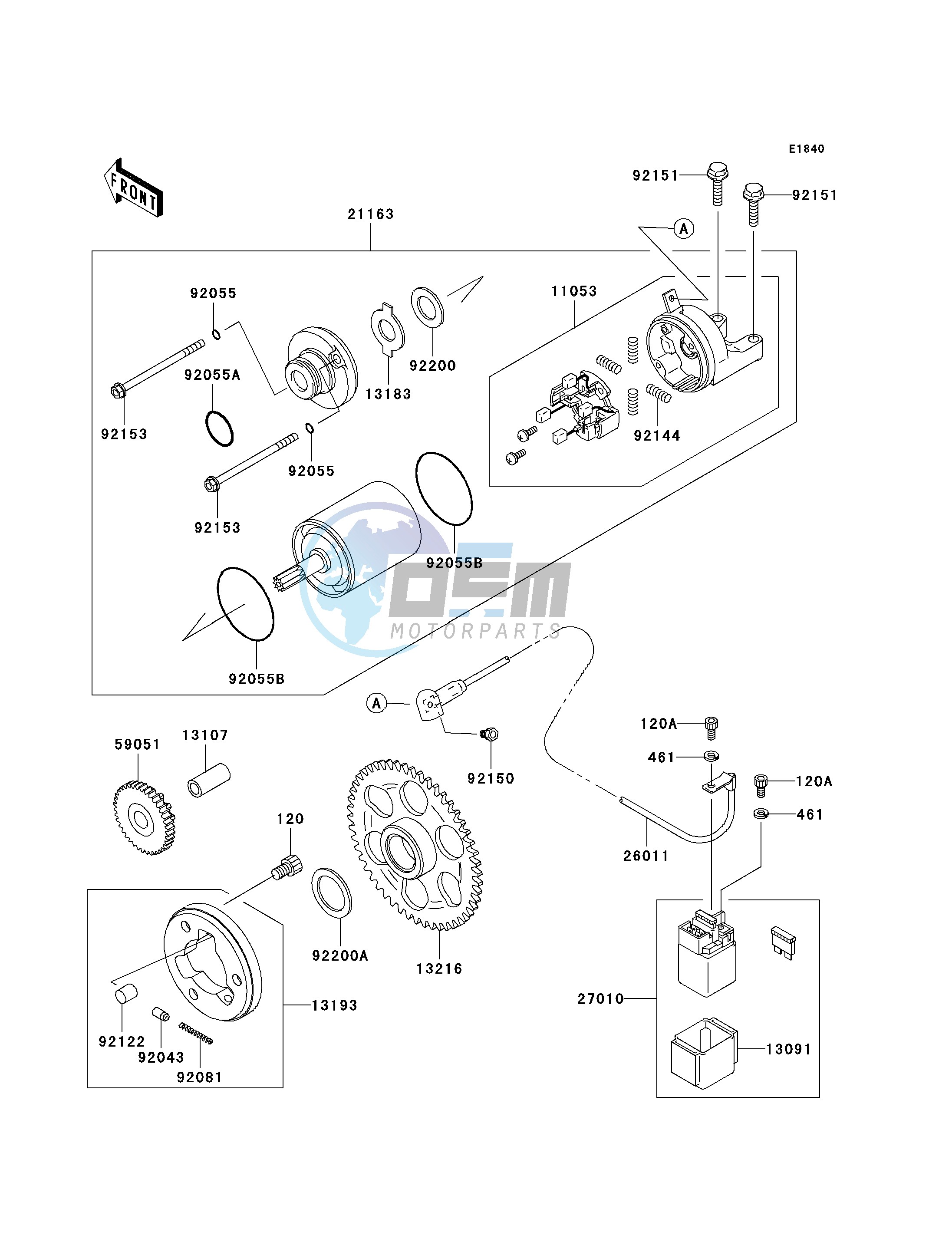 STARTER MOTOR