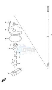 DF 150 drawing Clutch Rod