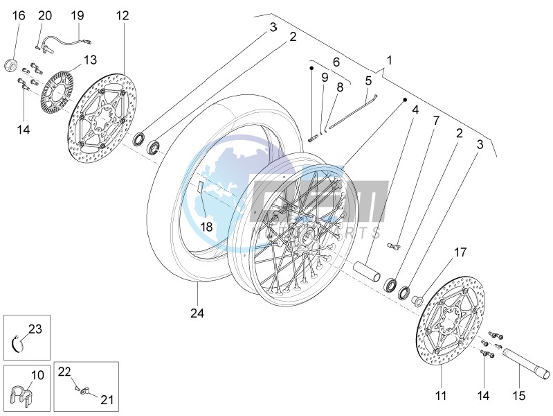 Front wheel