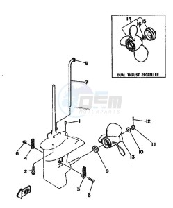 8C drawing PROPELLER-HOUSING-AND-TRANSMISSION-2