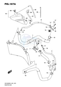 GSX-1300R ABS HAYABUSA EU drawing RADIATOR HOSE