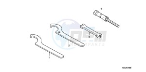 CRF150RC drawing TOOLS