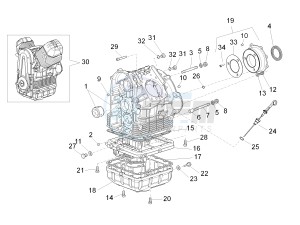 Norge 1200 IE 8V EU and 2016 USA-CN drawing Crank-case