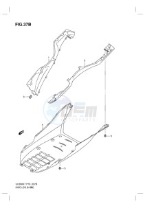 UH200G BURGMAN EU drawing SIDE LEG SHIELD