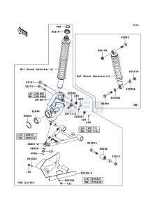 KVF360_4X4 KVF360-A3 EU GB drawing Suspension