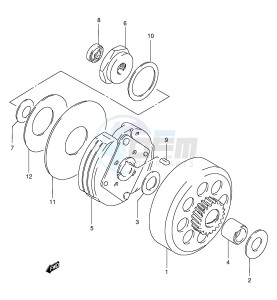 LT50 (P1) drawing CLUTCH