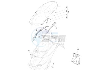 Liberty 50 iGet 4T 3V-2015-2017 (EMEA) drawing Saddle/seats