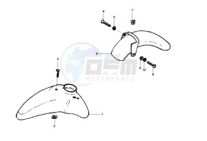 Liberty 50 drawing Mudguard