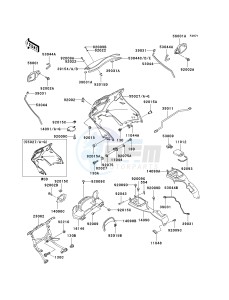 ZG 1000 A [CONCOURS] (A15-A19) [CONCOURS] drawing COWLING