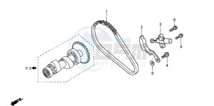 TRX350FM RANCHER 4X4 drawing CAM CHAIN