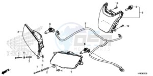 TRX500FA7G TRX500 Europe Direct - (ED) drawing HEADLIGHT