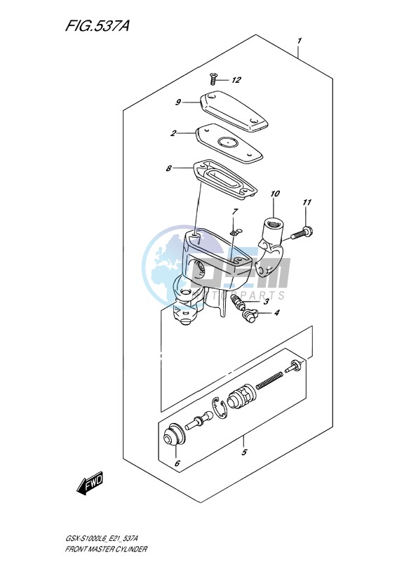 FRONT MASTER CYLINDER