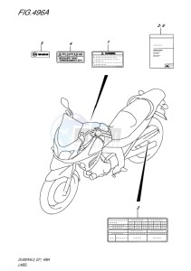 DL650X ABS V-STROM EU drawing LABEL