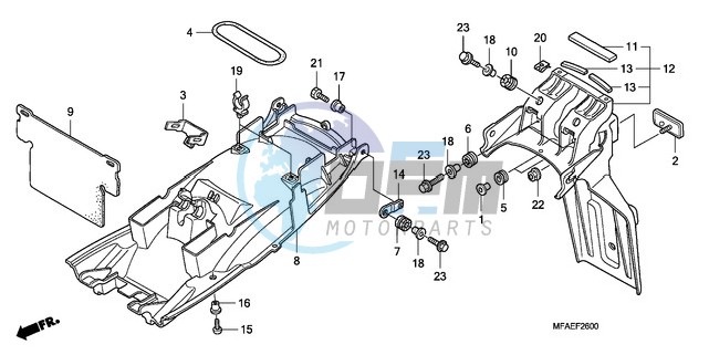 REAR FENDER