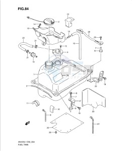 AN400Z drawing FUEL TANK (AN400ZAL1 E51)