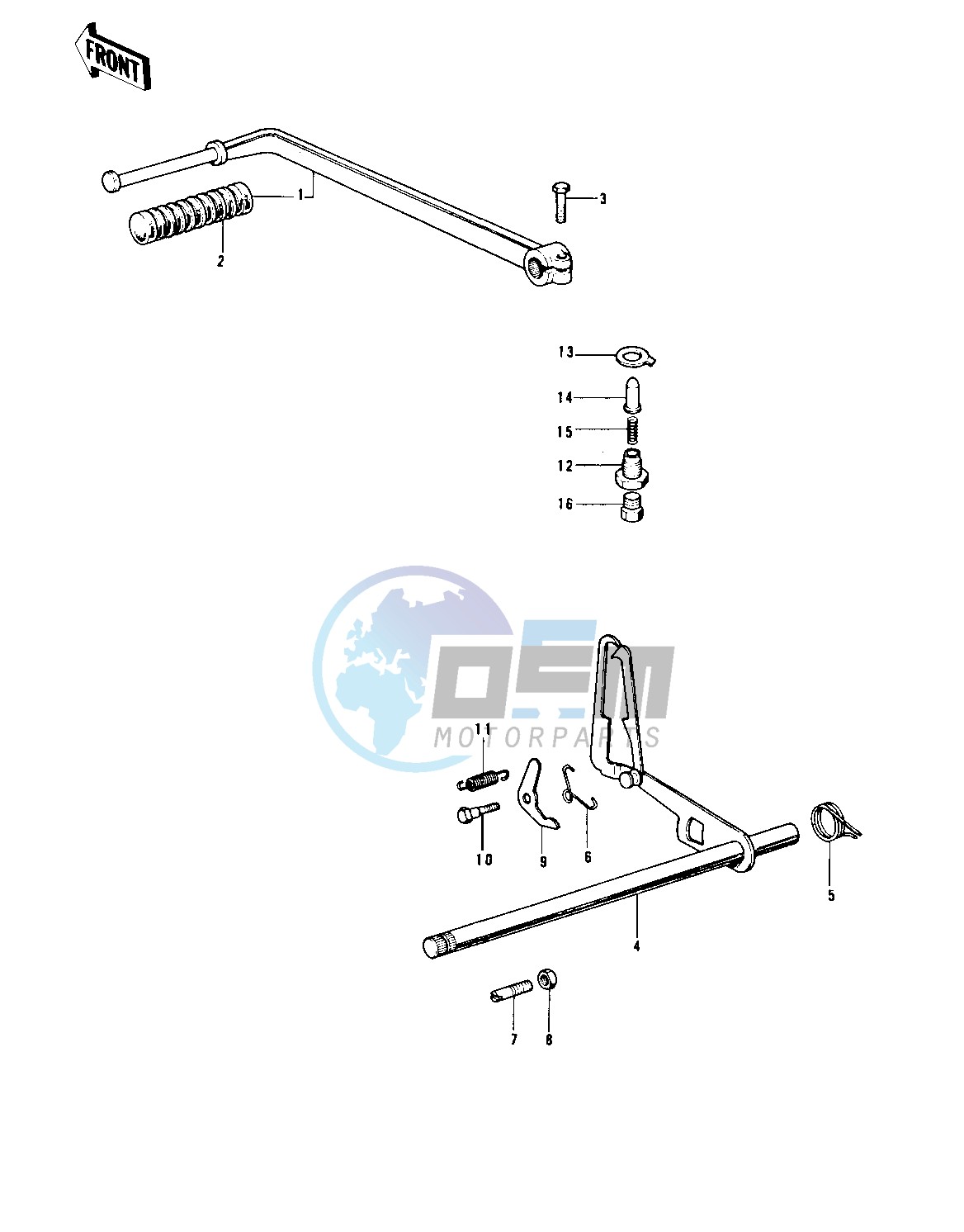 GEAR CHANGE MECHANISM