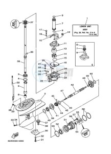 F25AEHL drawing PROPELLER-HOUSING-AND-TRANSMISSION-1