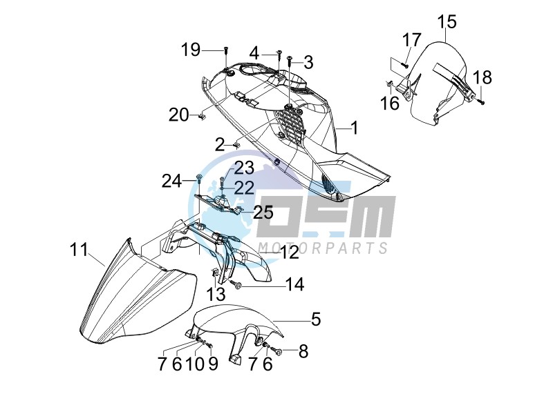 Wheel housing - Mudguard