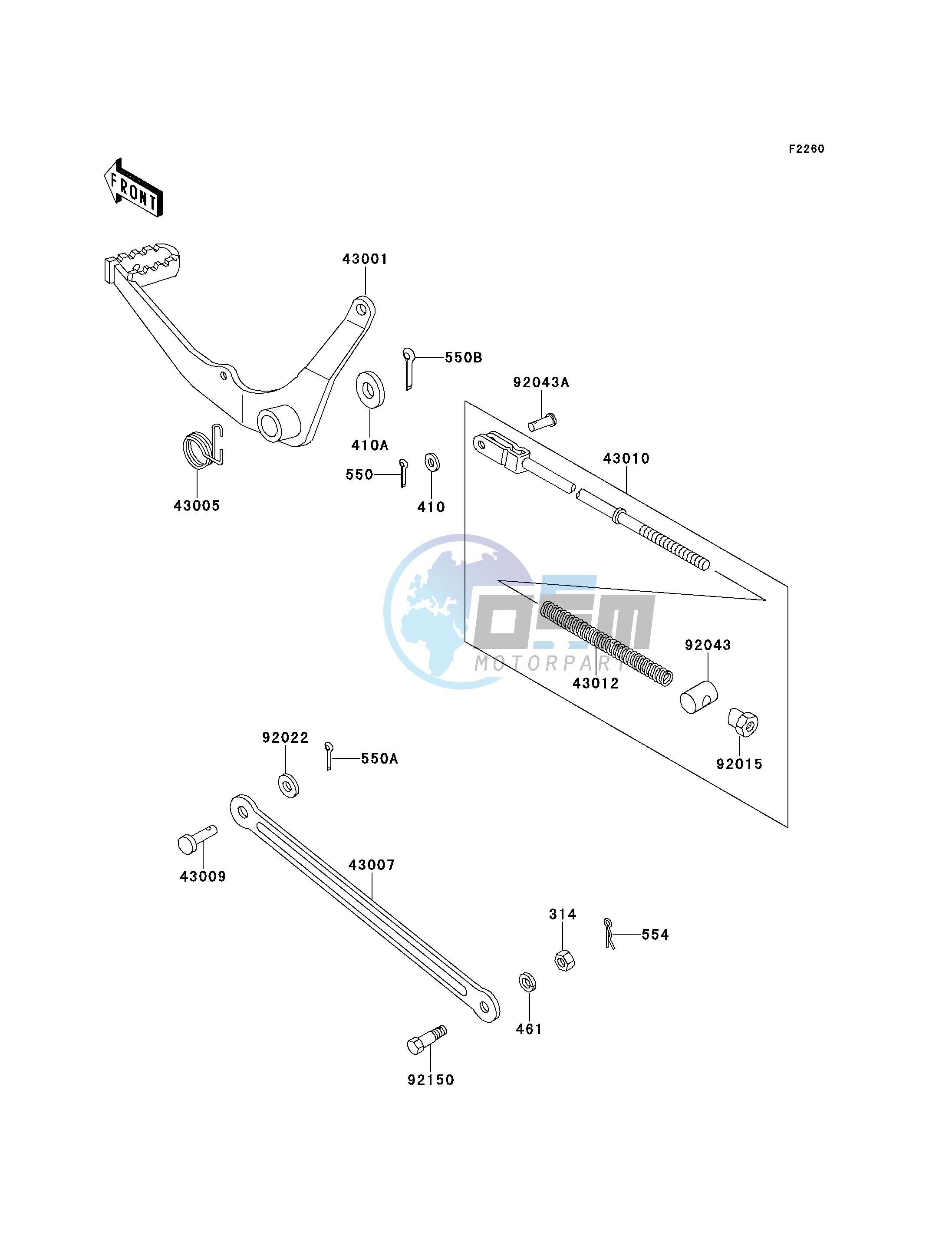 BRAKE PEDAL