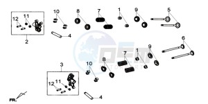 GTS 125I EURO4 LONG VISOR L7 drawing VALVES