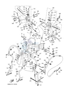 MWS150-A (BB81) drawing FRONT MASTER CYLINDER