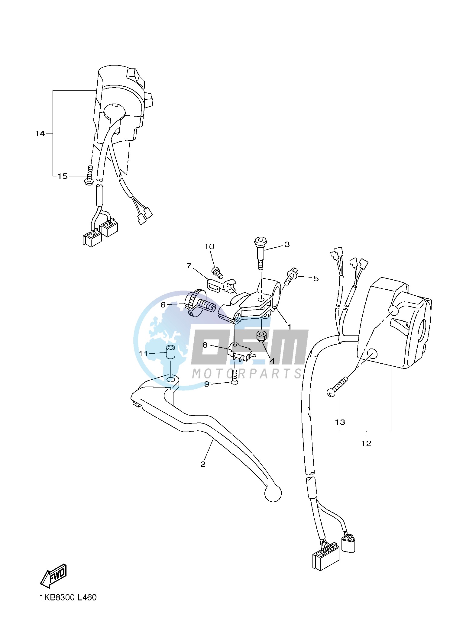 HANDLE SWITCH & LEVER