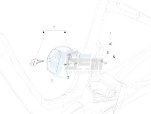 Wi-Bike Uni Mech Comfort 2016-2017 (EMEA) drawing Locks