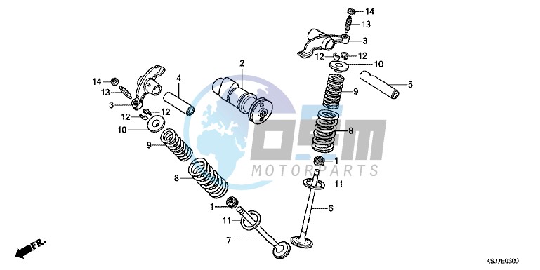 CAMSHAFT/ VALVE