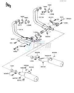 ZG 1000 A [CONCOURS] (A1-A3) [CONCOURS] drawing MUFFLER-- S- -