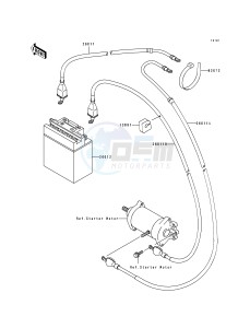 JF 650 B [TS] (B8) [TS] drawing ELECTRICAL EQUIPMENT