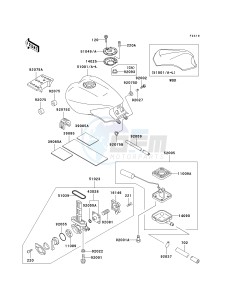 ZG 1000 A [CONCOURS] (A15-A19) [CONCOURS] drawing FUEL TANK