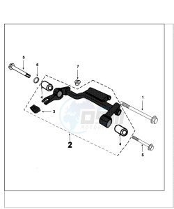 TWEET A YO N drawing ENGINE BRACKET